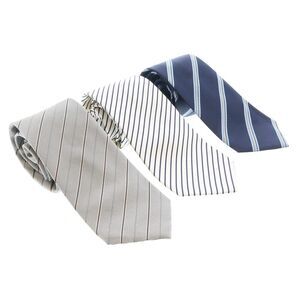 Emporio Armani Multicolor Assorted 100% Silk Tie Collection-Set of 3